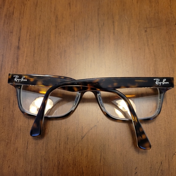 Ray Ban Tortoise Eyeglass Frames - "FRAMES ONLY" - Picture 4 of 9